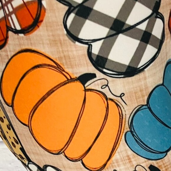 OS/TC/TC2 NEW Womens Pumpkin Thanksgiving Leggings Buttery Soft Yoga Pants - Picture 1 of 13